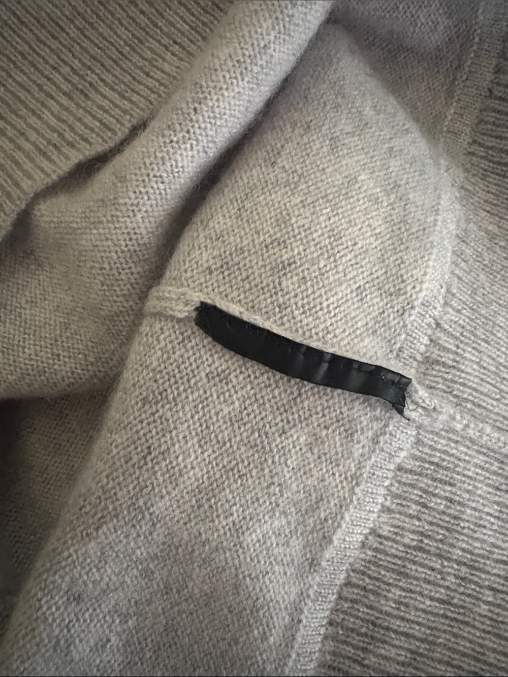Theory Men’s Cashmere Crewneck Sweater Gray Large L - Picture 6 of 11
